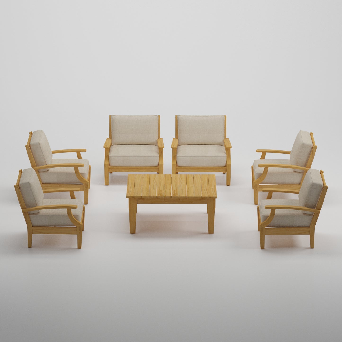 07B Mila – Club Chair Set San Diego | Jr's Patio