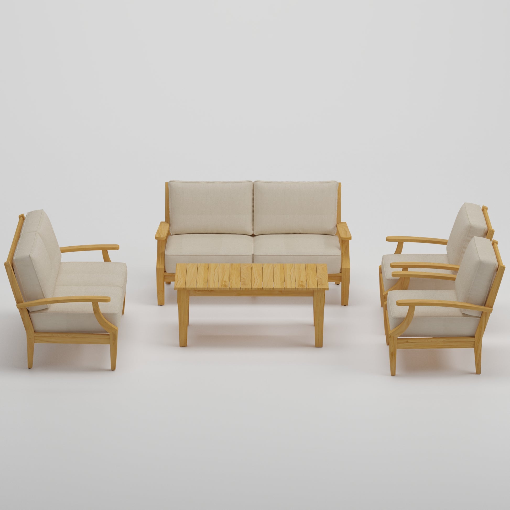 05A Mila – 5-Piece Sofa Conversation Set San Diego | Jr's Patio
