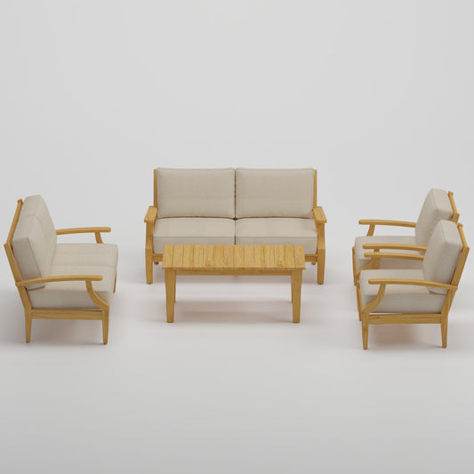 05A Mila – 5-Piece Sofa Conversation Set San Diego | Jr's Patio