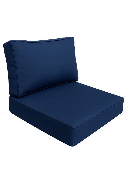 Sunbrella 28x28 Cushion Set – Canvas Navy (5439)