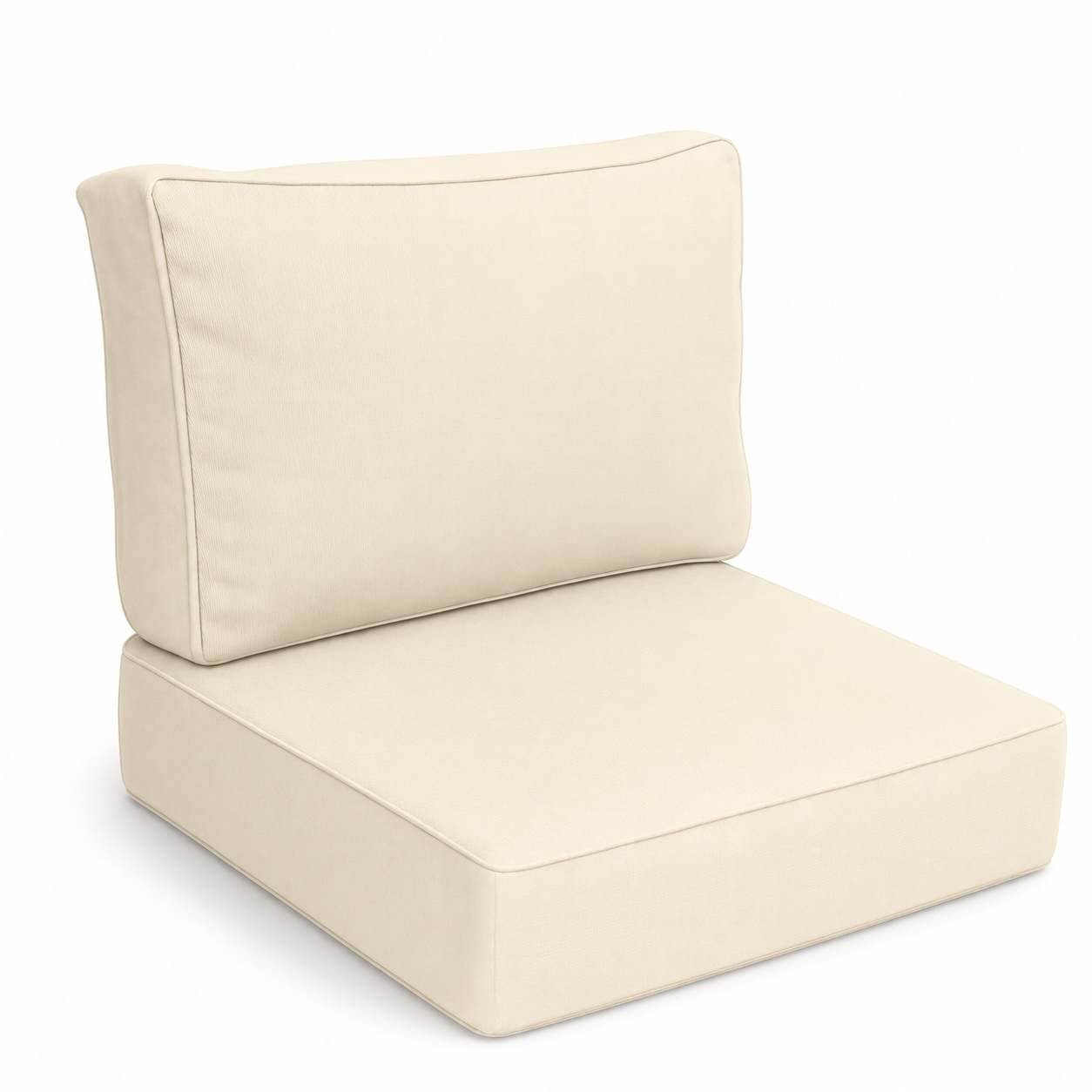 Sunbrella 28x28 Cushion Set – Canvas Canvas (5453)