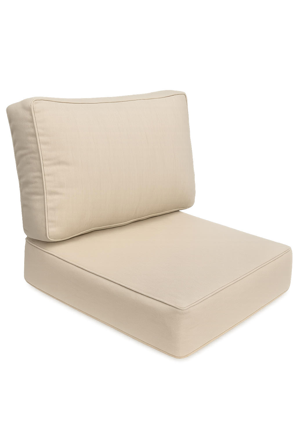 Sunbrella 28x28 Cushion Set – Canvas Flax (5492)