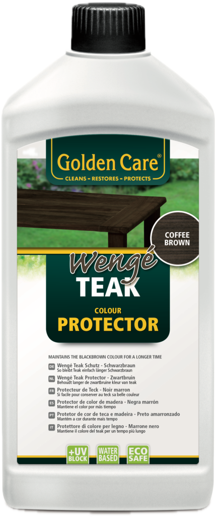 Golden Care Wengé Teak & Hardwood Protector - teak and hardwood outdoor furniture care product