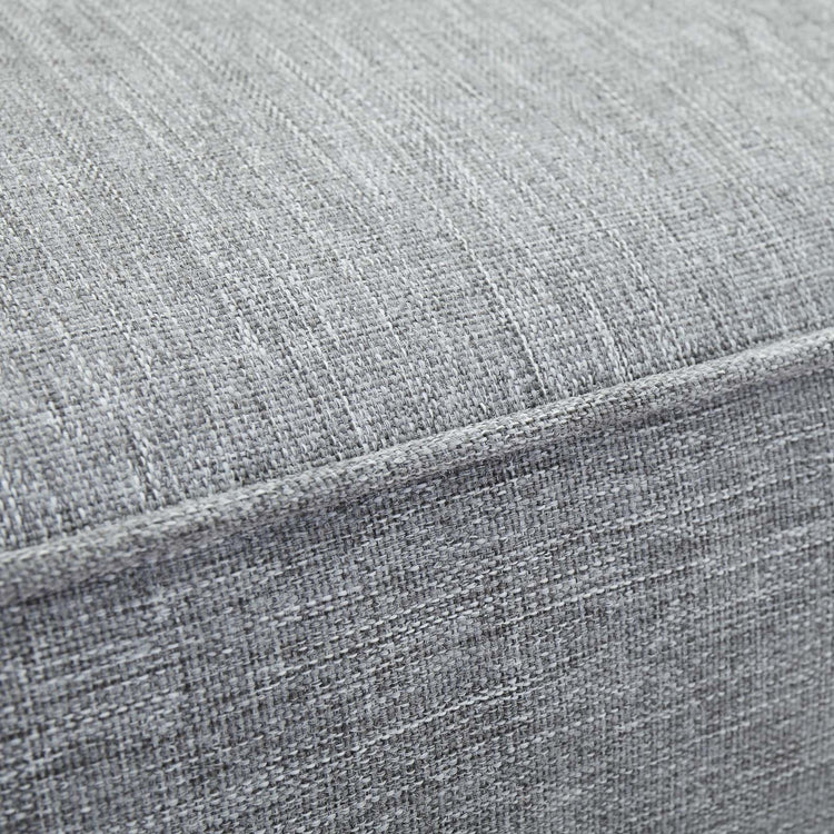 Marina Outdoor Patio Teak Loveseat - Natural Gray