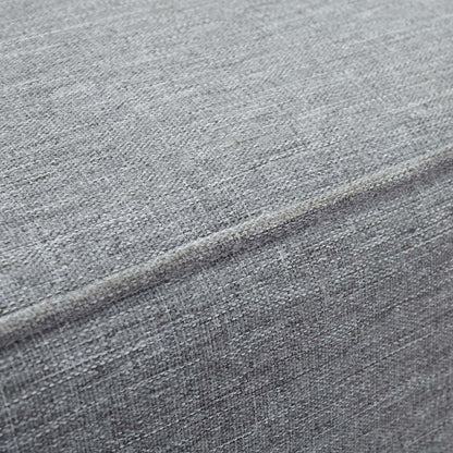 Marina Outdoor Patio Teak Corner Sofa - Natural Gray