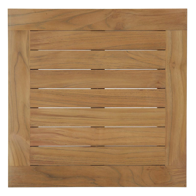 Marina Outdoor Patio Teak Side Table - Default Title