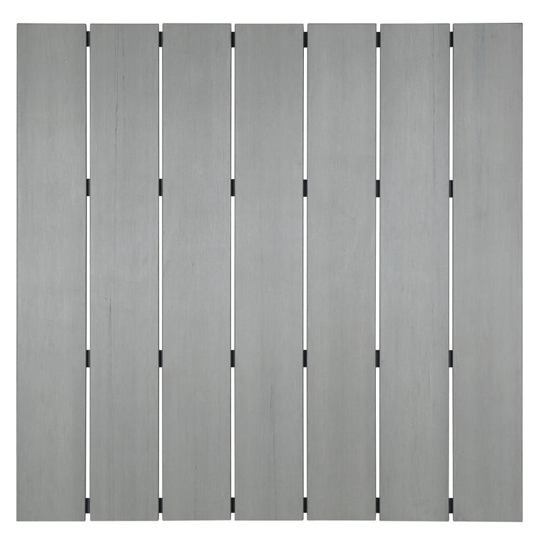 Maine Outdoor Patio Bar Table - Brown Gray