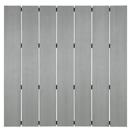 Maine Outdoor Patio Bar Table - Brown Gray