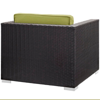 Gather Outdoor Patio Armchair - Espresso Peridot