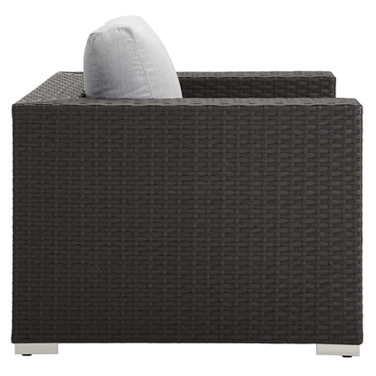 Sojourn Outdoor Patio Sunbrella® Armchair - Canvas Gray