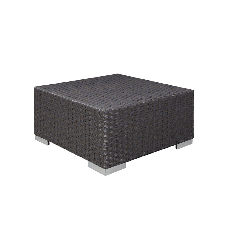 Sojourn Outdoor Patio Sunbrella® Ottoman - Canvas Navy
