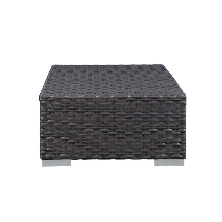 Sojourn Outdoor Patio Sunbrella® Ottoman - Canvas Navy