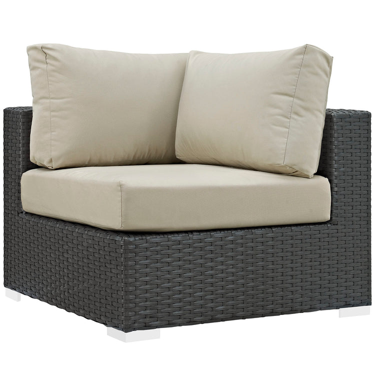 Sojourn Outdoor Patio Sunbrella® Corner - Canvas Antique Beige