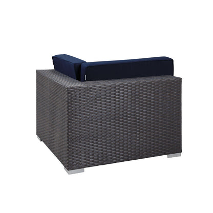 Sojourn Outdoor Patio Sunbrella® Corner - Canvas Navy