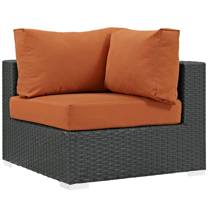 Sojourn Outdoor Patio Sunbrella® Corner - Canvas Tuscan