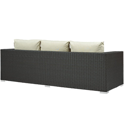 Sojourn Outdoor Patio Sunbrella® Sofa - Canvas Antique Beige