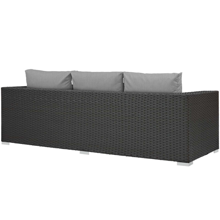 Sojourn Outdoor Patio Sunbrella® Sofa - Canvas Gray