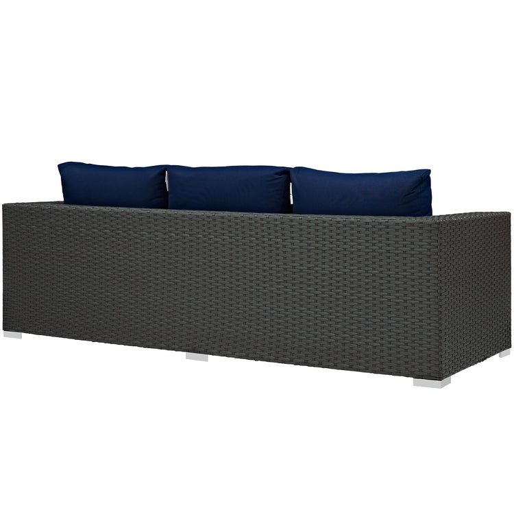 Sojourn Outdoor Patio Sunbrella® Sofa - Canvas Navy