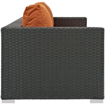 Sojourn Outdoor Patio Sunbrella® Sofa - Canvas Tuscan