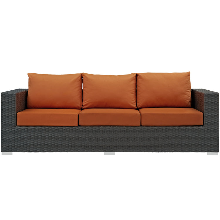 Sojourn Outdoor Patio Sunbrella® Sofa - Canvas Tuscan