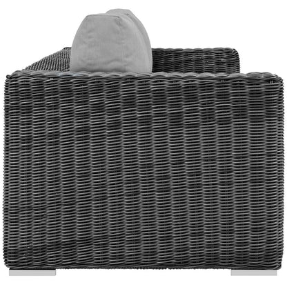 Summon Outdoor Patio Sunbrella® Sofa - Canvas Gray