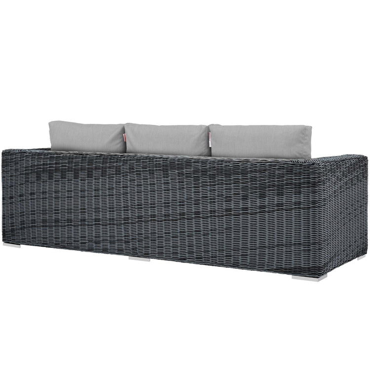 Summon Outdoor Patio Sunbrella® Sofa - Canvas Gray