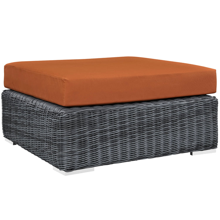 Summon Outdoor Patio Sunbrella® Square Ottoman - Default Title