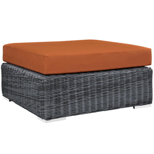 Summon Outdoor Patio Sunbrella® Square Ottoman - Default Title