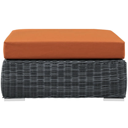 Summon Outdoor Patio Sunbrella® Square Ottoman - Default Title