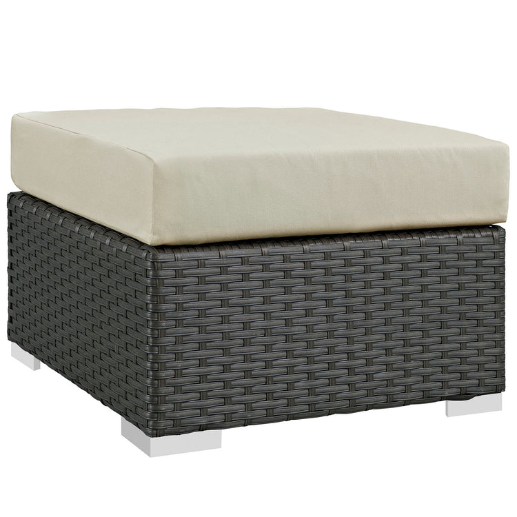 Sojourn 5 Piece Outdoor Patio Sunbrella® Sectional Set - Default Title