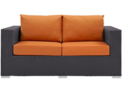 Convene Outdoor Patio Loveseat