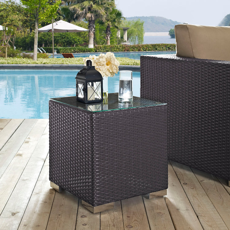 Convene Outdoor Patio Side Table - Default Title