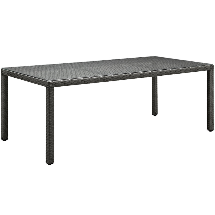 Sojourn 82" Outdoor Patio Dining Table - Default Title