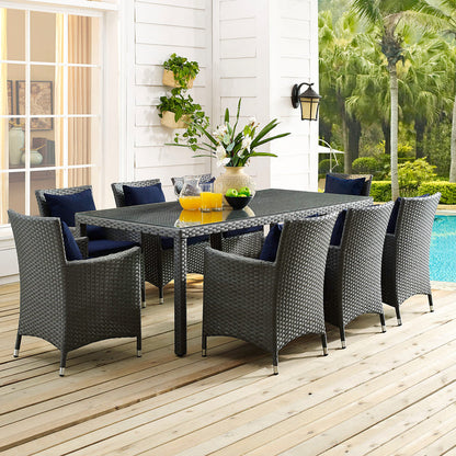 Sojourn 82" Outdoor Patio Dining Table - Default Title