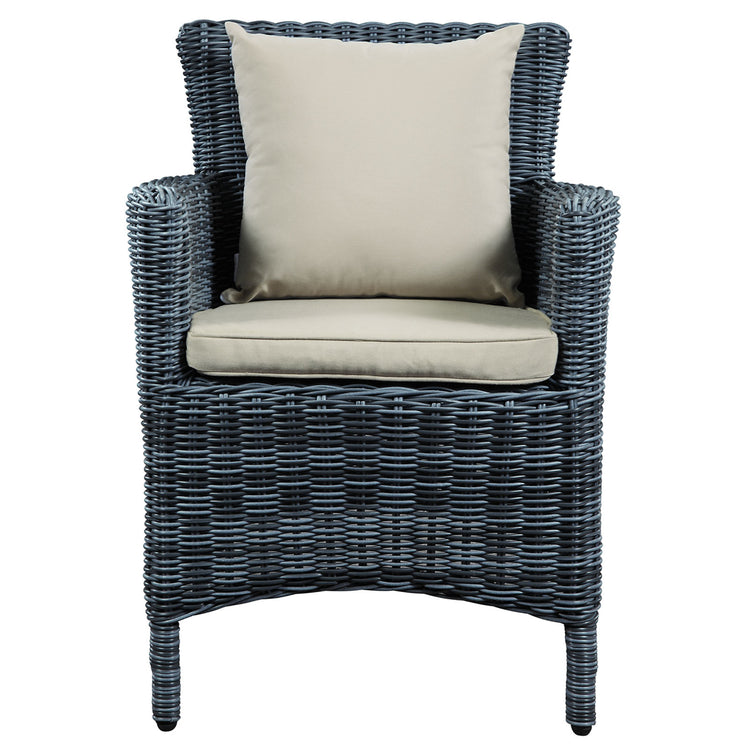 Summon Dining Outdoor Patio Sunbrella® Armchair - Antique Canvas Beige