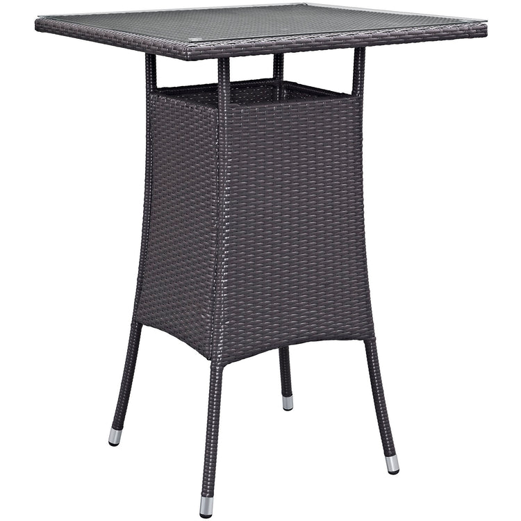 Convene Small Outdoor Patio Bar Table - Default Title