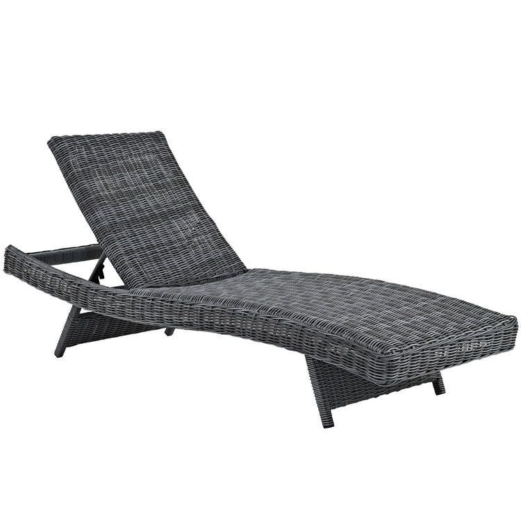 Summon Outdoor Patio Sunbrella® Chaise - Canvas Tuscan