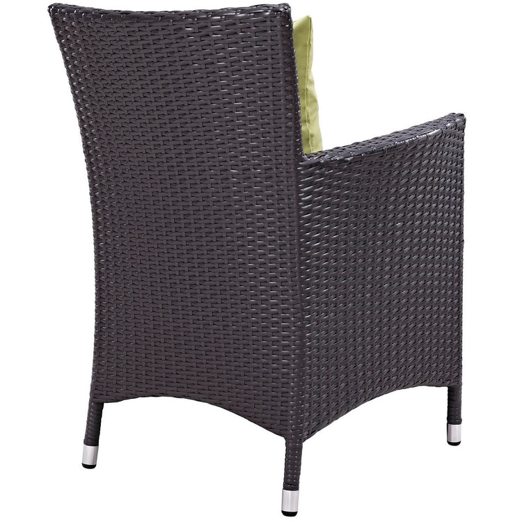 Convene 11 Piece Outdoor Dining Set - Espresso Peridot