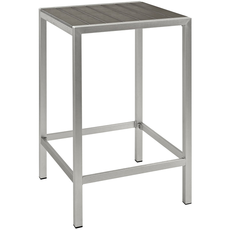 Shore Outdoor Patio Aluminum Bar Table - Default Title