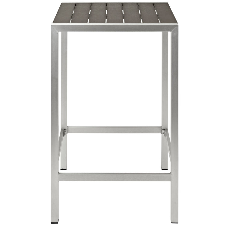 Shore Outdoor Patio Aluminum Bar Table - Default Title