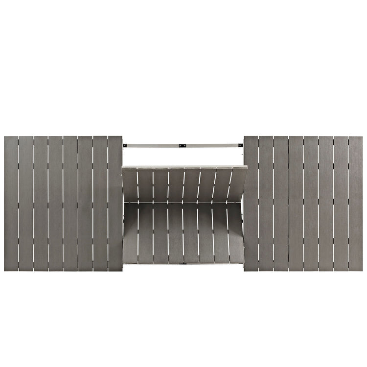 Shore Outdoor Patio Aluminum Dining Table - Default Title