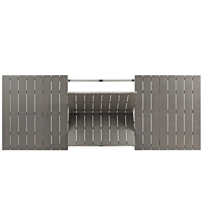 Shore Outdoor Patio Aluminum Dining Table - Default Title