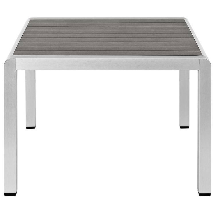 Shore Outdoor Patio Aluminum Coffee Table - Default Title