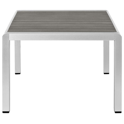 Shore Outdoor Patio Aluminum Coffee Table - Default Title