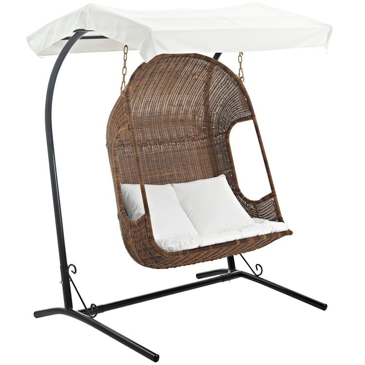 Vantage Outdoor Patio Swing Chair With Stand - Default Title