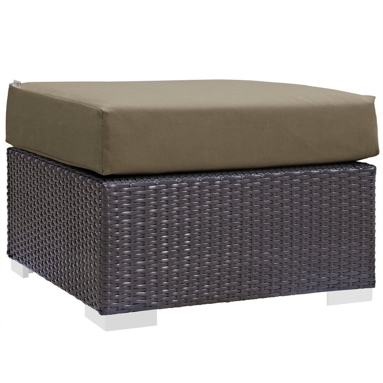 Convene 3 Piece Outdoor Patio Sofa Set - Espresso Mocha