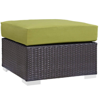 Convene 3 Piece Outdoor Patio Sofa Set - Espresso Peridot