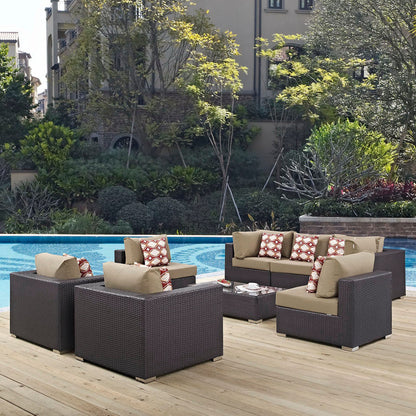 Convene 8 Piece Outdoor Sectional Set - Default Title