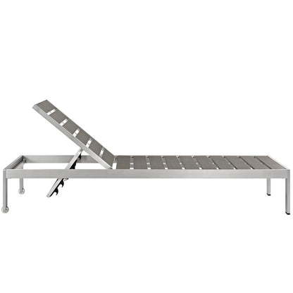 Shore 3 Piece Outdoor Patio Aluminum Set - Default Title
