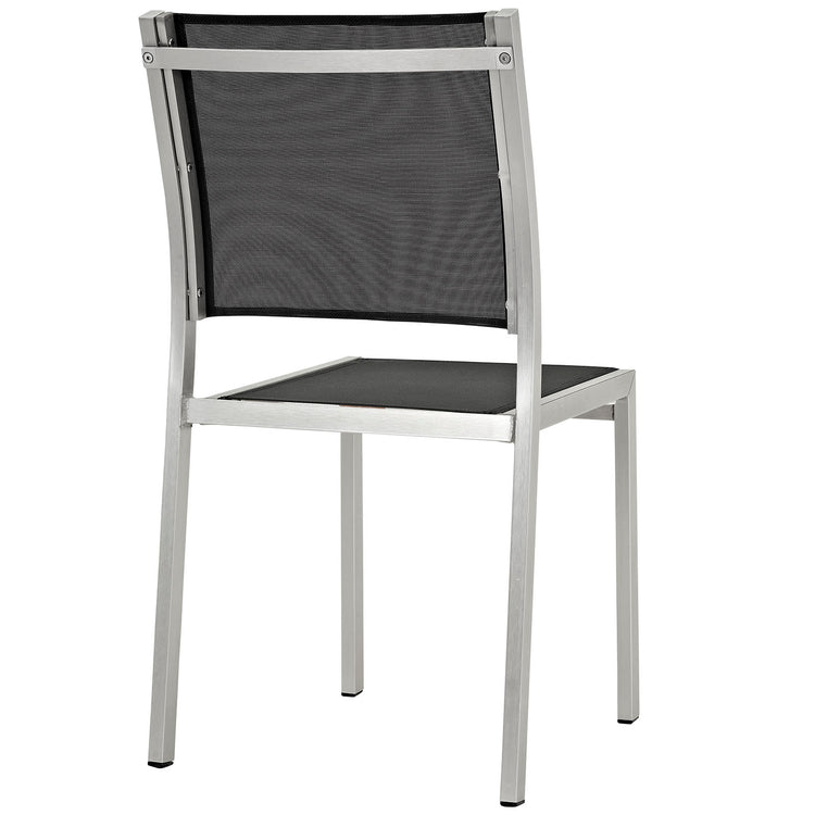 Shore 5 Piece Outdoor Patio Aluminum Dining Set - Default Title